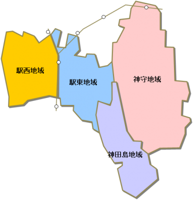 津島の地域